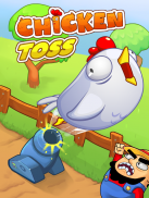 Chicken Toss - Crazy Chicken Launching Game screenshot 5