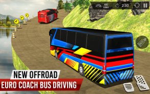 Offroad Coach Bus Driving 3D screenshot 0