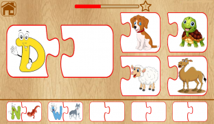 Animal Matching Puzzle for Kids-Name,Food,Home,Mom screenshot 4