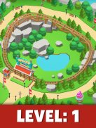 Idle Theme Park Tycoon screenshot 1
