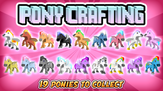 Pony Crafting - Unicorn World screenshot 0