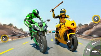 Moto Bike Attack Race 3d games screenshot 7