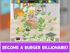 Burger Clicker Idle Money Game screenshot 18