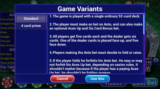 Poker Four Card screenshot 3