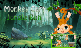 Monkey Cart Jungle Run screenshot 2