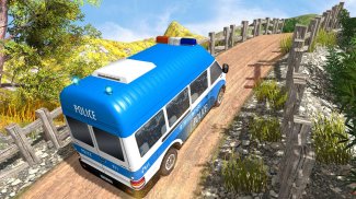 Van Driving Simulator: Police Game screenshot 2