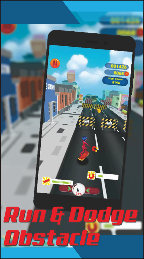 Subway Lady Bug Run Miraculous and Cat Noir Tap Dash Run - APK Download for  Android