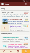 Notas - sencillo bloc de notas con fotos y vídeos screenshot 7