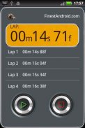 Winner stopwatch screenshot 1