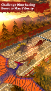 Dino Pet Racing Trò chơi: Spinosaurus Run !! screenshot 1