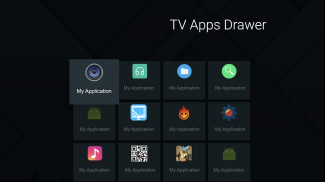 TV Apps Drawer Free screenshot 1