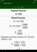 Decimal to Fraction Calculator screenshot 4