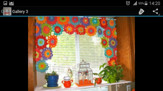 Crochet Rideau Décoration screenshot 12