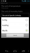 Psychrometric screenshot 3