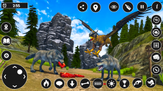 Wild Griffin Family Flying Eagle Simulator screenshot 0
