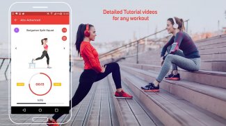 Home Workout: Fitness, Weight Loss Challenge, Gym screenshot 4