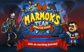 Marmok's Team Monster Crush RPG кликер screenshot 7