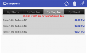 Brampton Transit Time screenshot 4