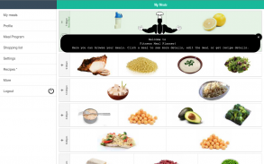 Fitness Meal Planner screenshot 0