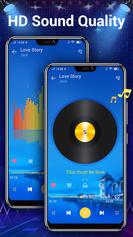 Audio Player - Music Player APK pour Android Télécharger