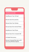 Photo Recovery Guidelines, Data & SD Card Recovery screenshot 0