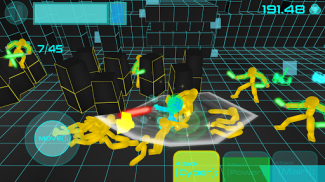 Stickman Neon Sword Fighting screenshot 0