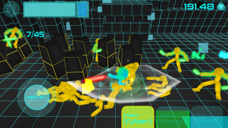 Stickman Neon Espada Lucha screenshot 0