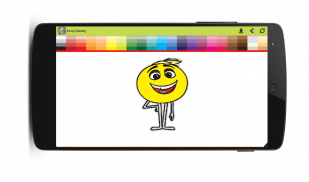 Emoji Movie Coloring screenshot 0