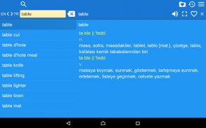 English Turkish Dictionary screenshot 1