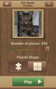 Jogos de Quebra Cabeça Gatos screenshot 1