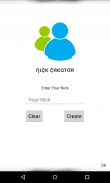 Nick Creator for MSN screenshot 0