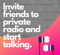 Fraydio - Group voice chat rooms, private radio screenshot 0