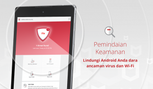 Mobile Security: VPN, Anti Pencurian WiFi Aman screenshot 12
