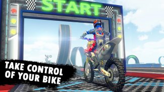 Impossible Bike Stunt - Mega Ramp Bike Racing Game screenshot 2