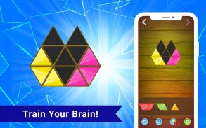 Tri Block! Triangle Blocks Puzzle: Tangram screenshot 1