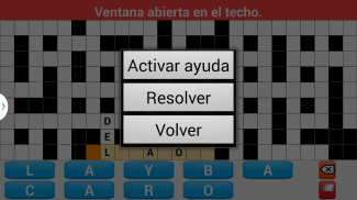 Crosswords spanish screenshot 4