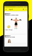 Beginner workout - Your First Mounth Gym Program screenshot 5