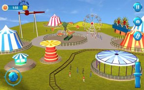 Theme Park Fun Swings Ride screenshot 5