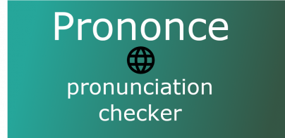 Prononce pronunciation checker