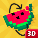 Esfera de Píxeles 3D - Puzzle icon