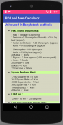 BD Land Area Calculator screenshot 3