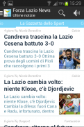 Forza Lazio News screenshot 0