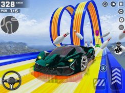 GT Racing超级赛车手：超级斜坡赛车游戏特技 screenshot 3
