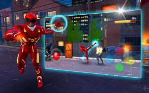 Power Dino Hero Ninja Fighters Battle Shadow Steel screenshot 4