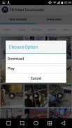 Video Downloader for Facebook screenshot 1