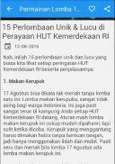 Permainan Lomba 17 Agustus screenshot 0