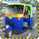 Tuk Tuk Auto Rickshaw Mengemud Icon