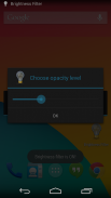 Full Screen Brightness Filter screenshot 2