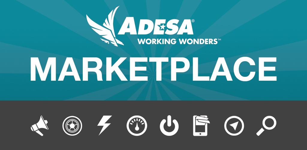 Загрузить маркетплейс. Marketplace app. Adesa logo. Ades.