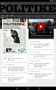 Politiken e-avisen screenshot 2